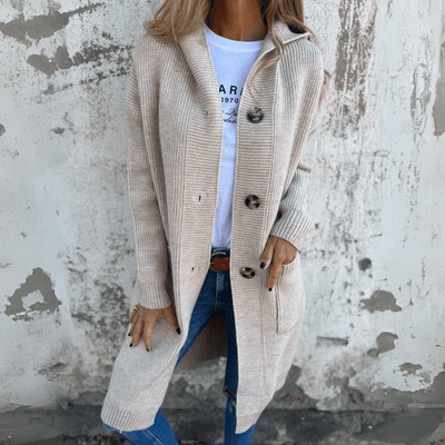 Lorène | Stylish Long Cardigan for Women