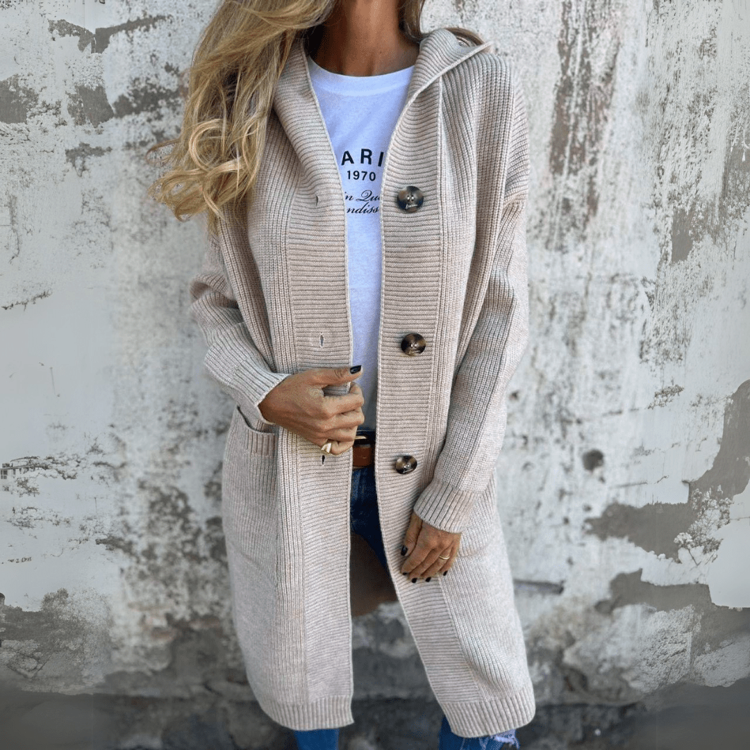 Lorène | Stylish Long Cardigan for Women
