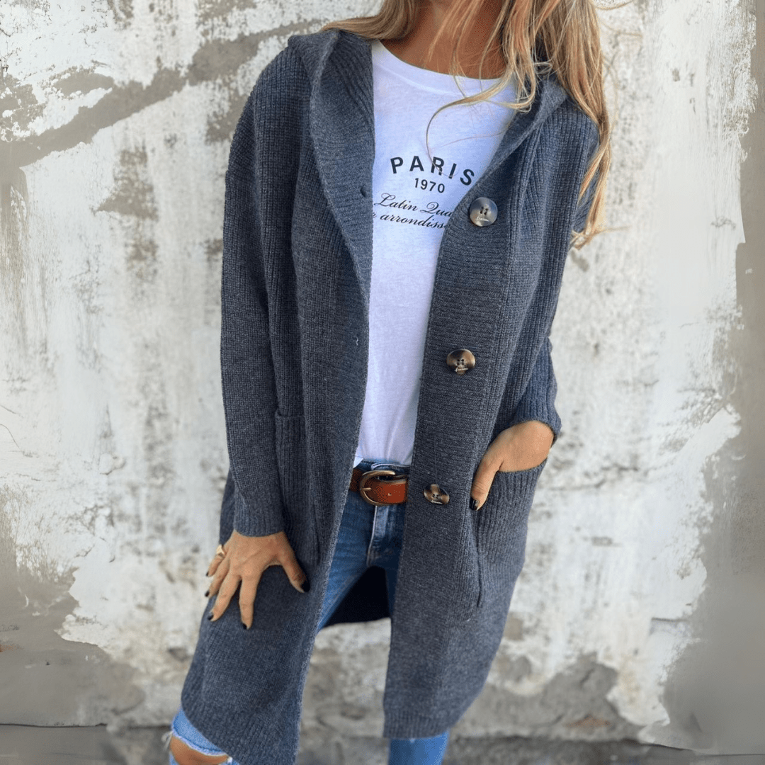Lorène | Stylish Long Cardigan for Women