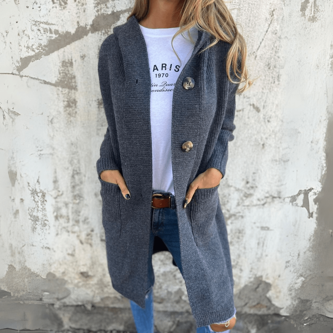 Lorène | Stylish Long Cardigan for Women
