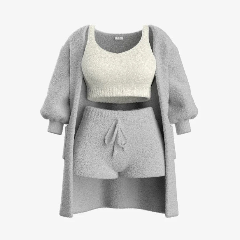 LALUNA® | Cozy 3-Piece Sleepwear Set