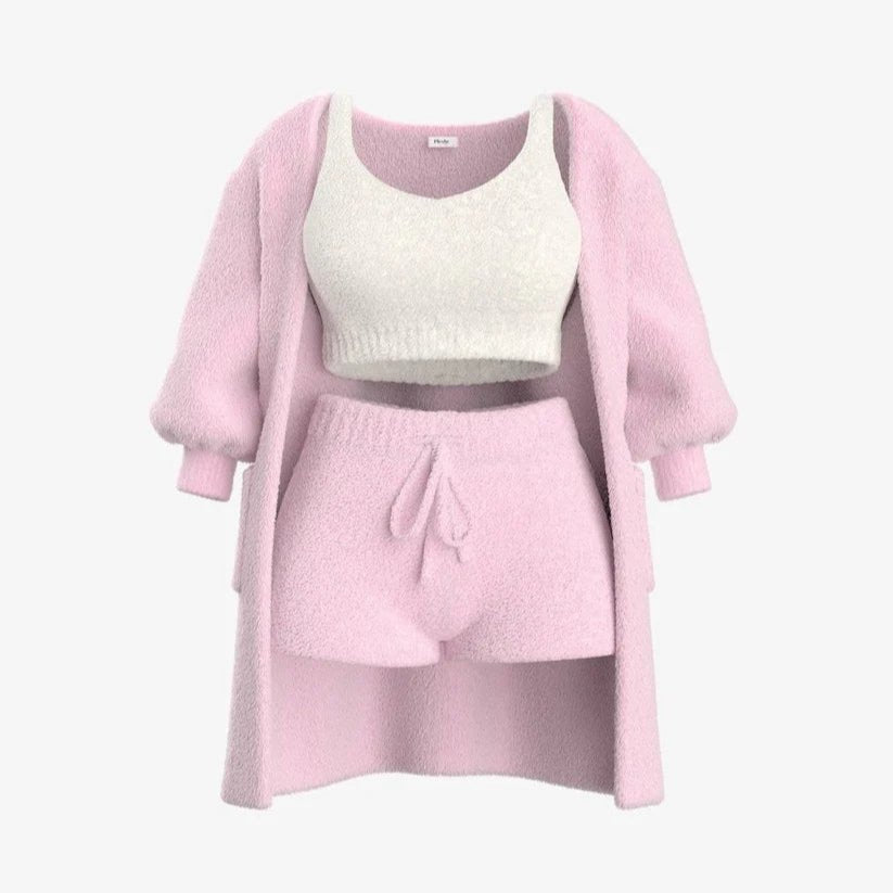 LALUNA® | Cozy 3-Piece Sleepwear Set