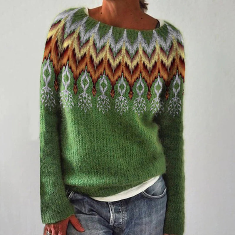 Sofia | Retro Knit Sweater