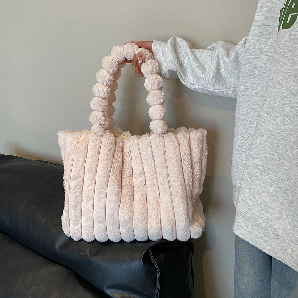 LALUNA® | Luxe Plush Shoulder Bag