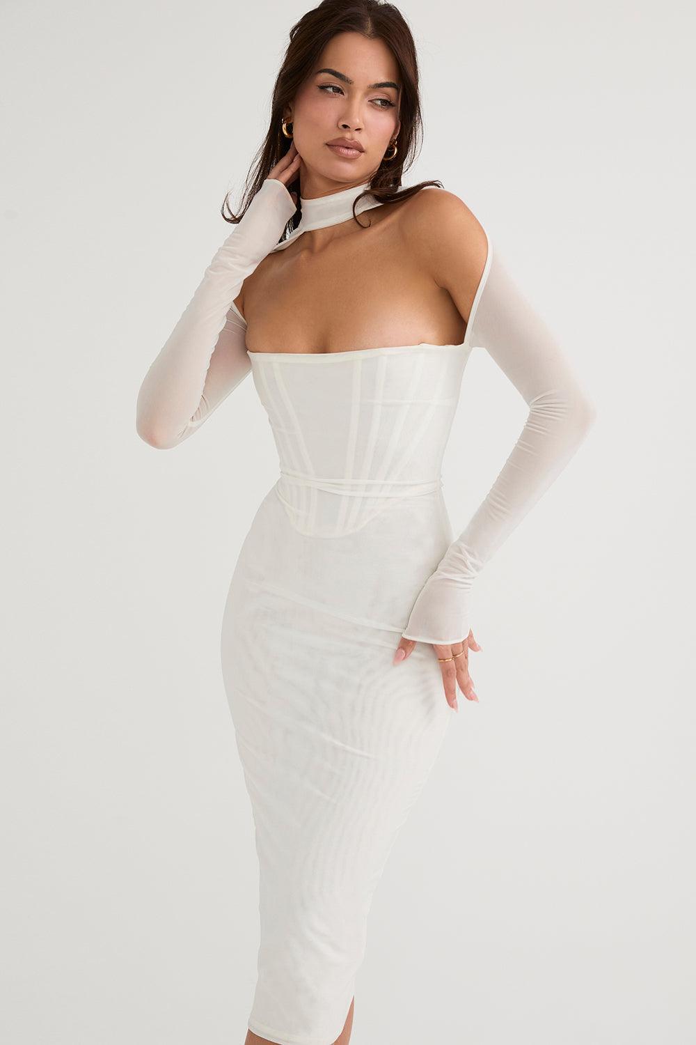 Laluna® | Corset Midi Dress
