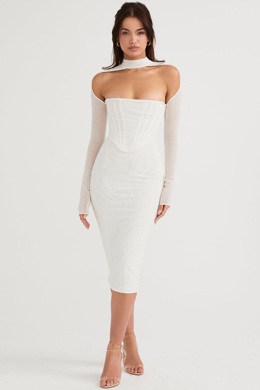 Laluna® | Corset Midi Dress