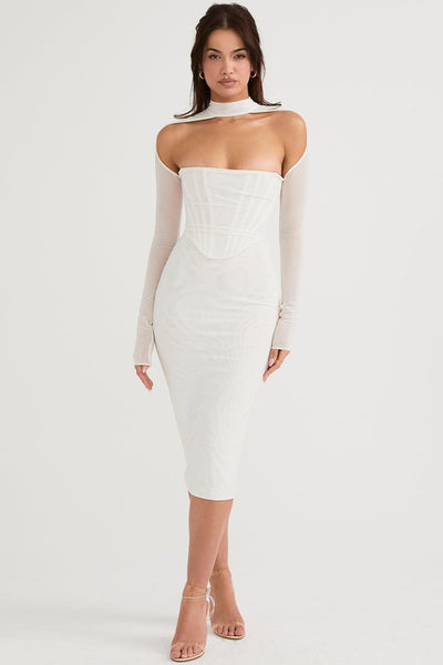 Laluna® | Corset Midi Dress
