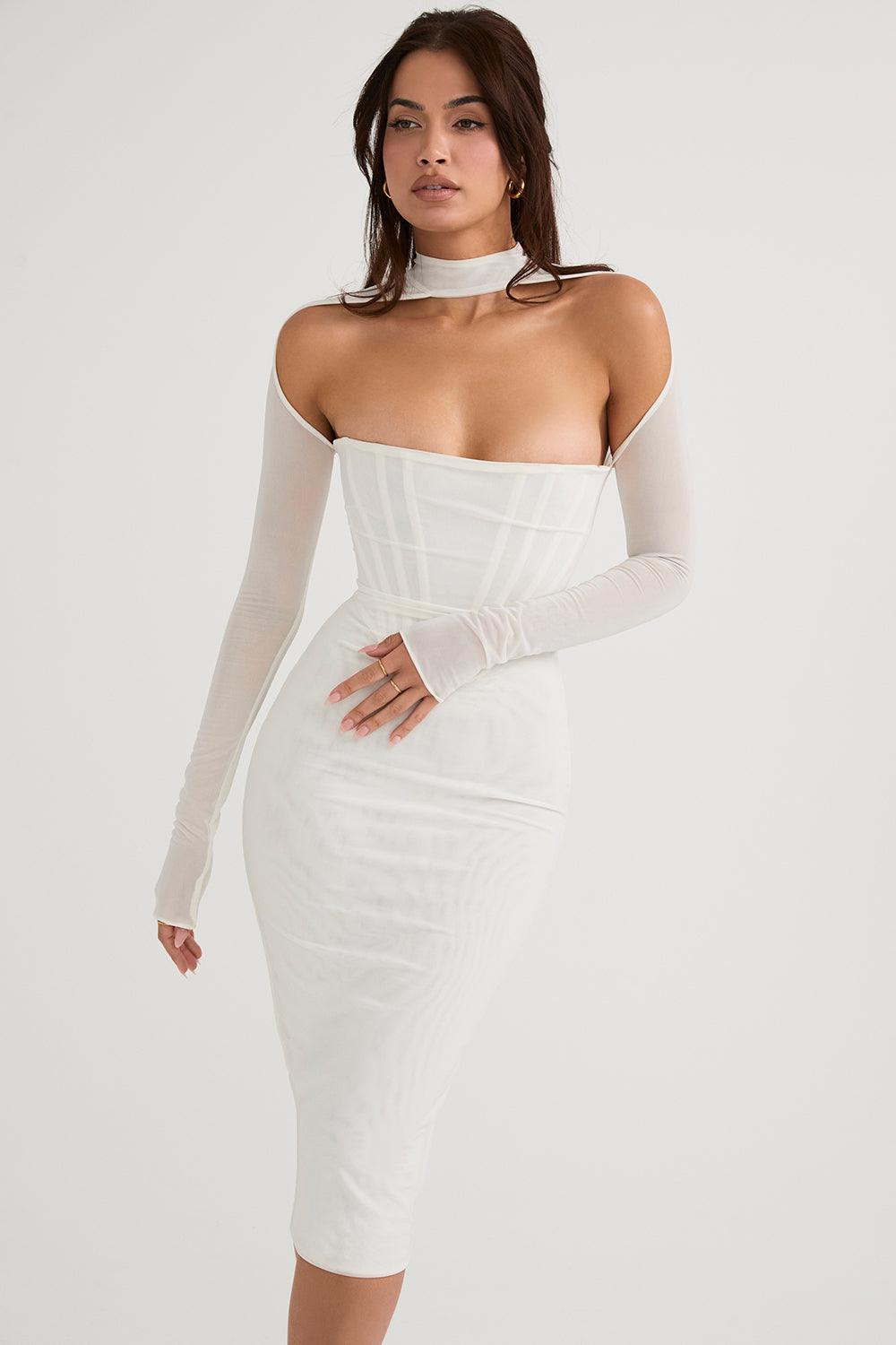 Laluna® | Corset Midi Dress