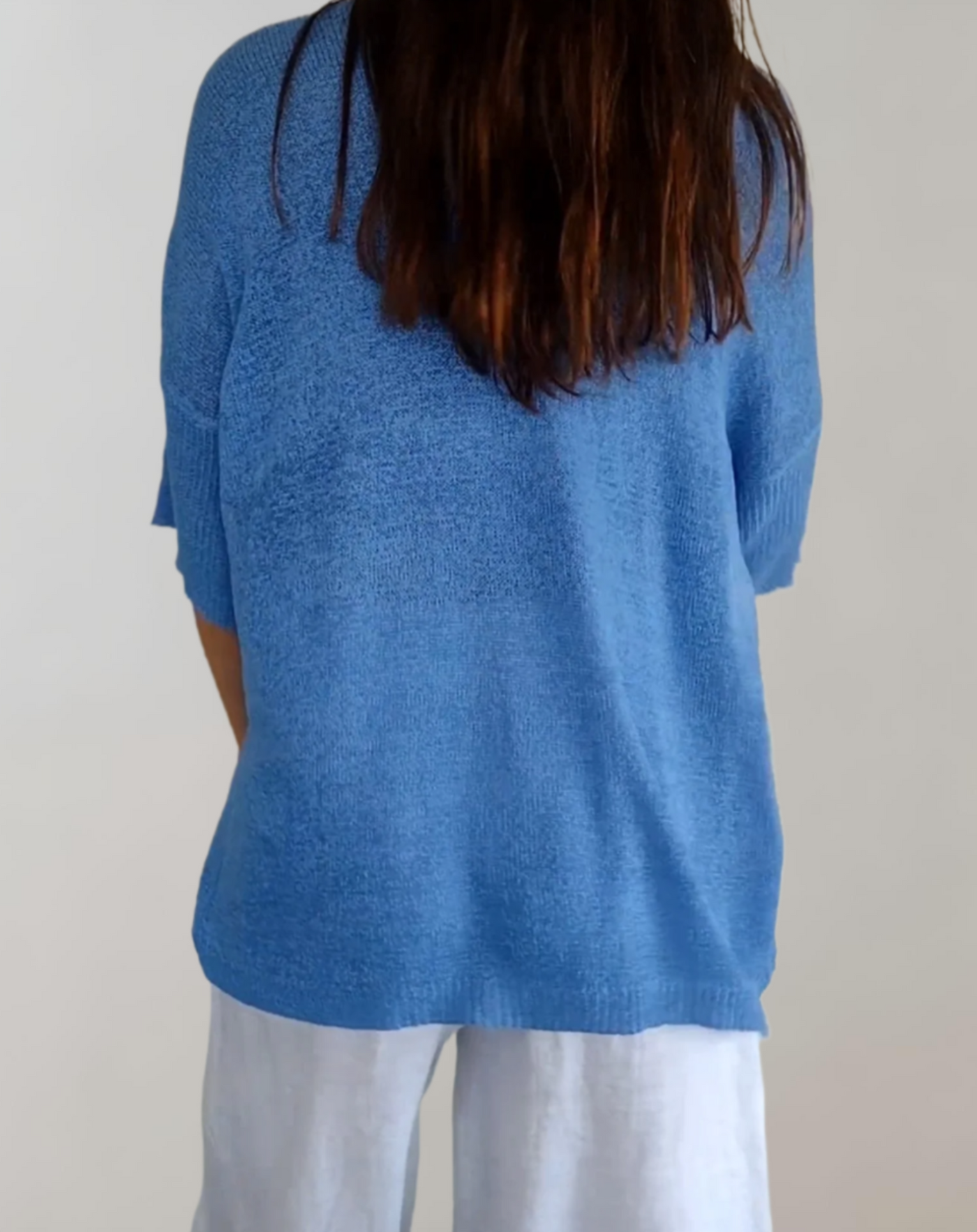 Laluna® V-Neck Knitted Top