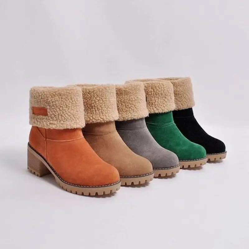 Laluna® | Mid-Calf Wool Boots