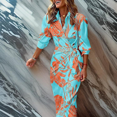 Laluna® | Printed Wrap Dress