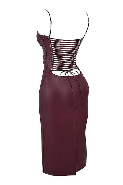 Laluna® | Premium Leather Dress