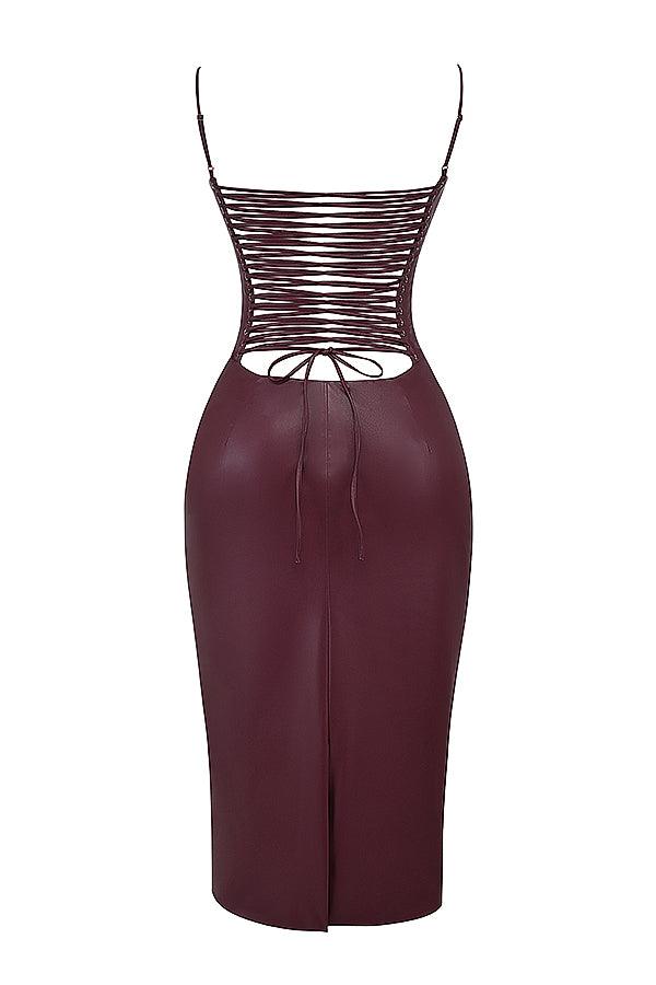 Laluna® | Premium Leather Dress
