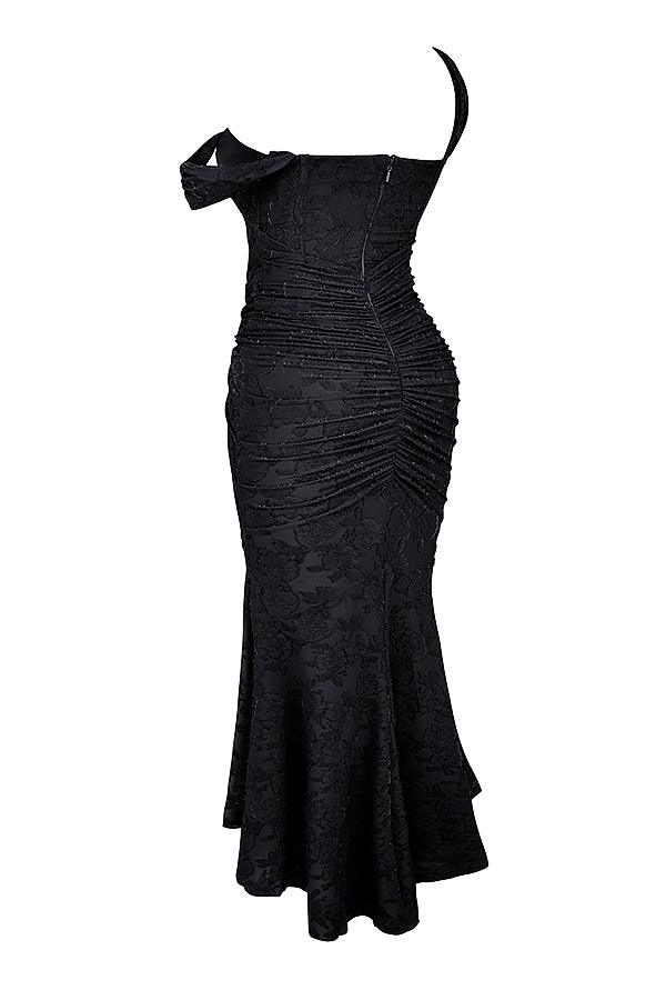 Laluna® | Textured Maxi Gown