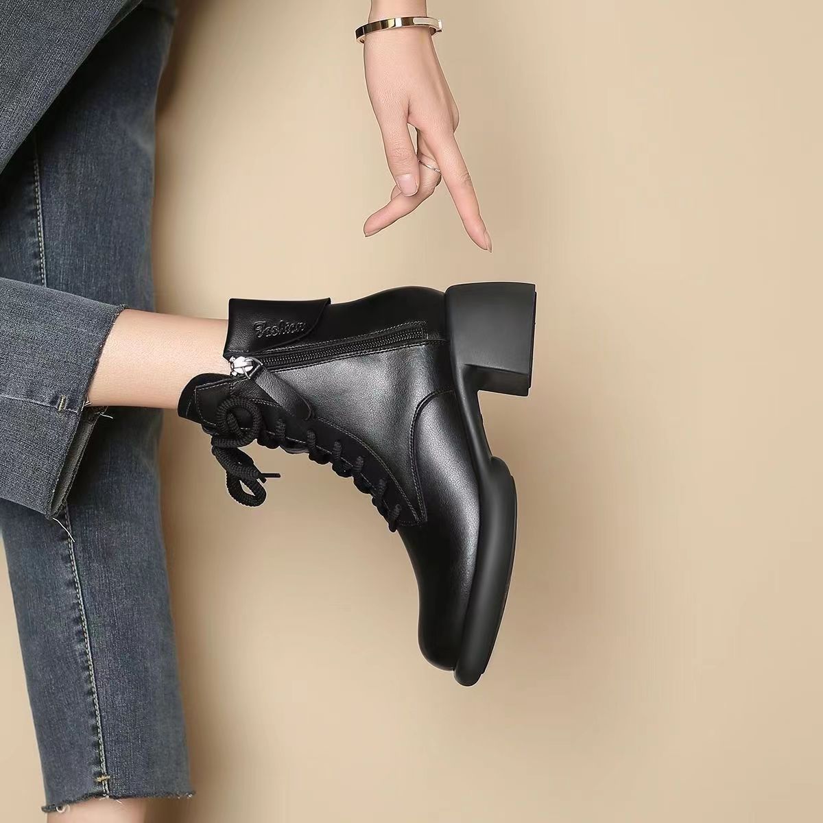 Laluna® | Classic Vintage Leather Boots
