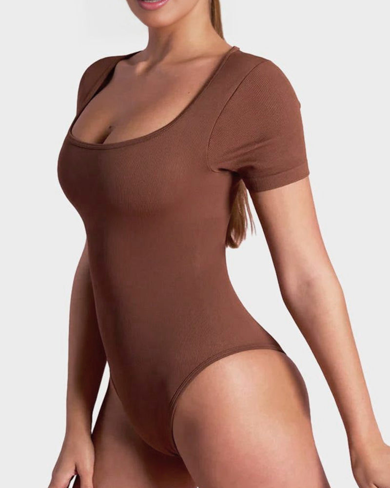 LALUNA® | Essential Square Neck Bodysuit