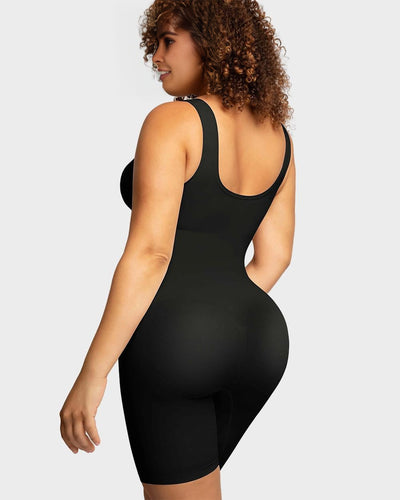 LALUNA® | MID-THIGH SEAMLESS BODYSUIT