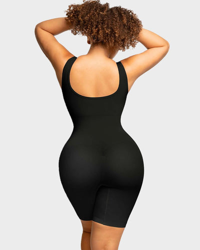 LALUNA® | MID-THIGH SEAMLESS BODYSUIT