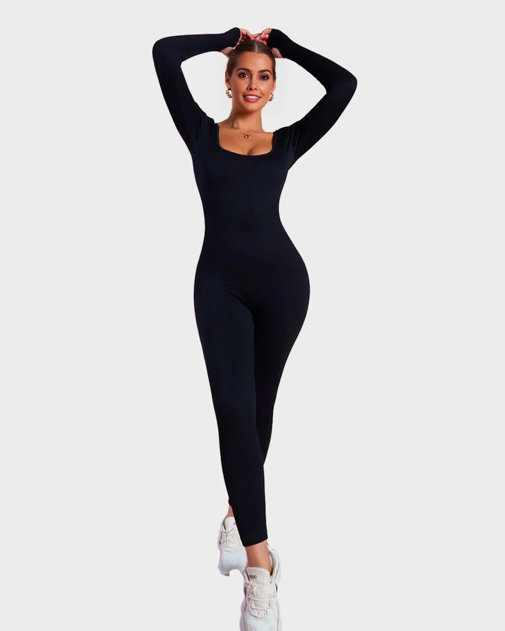 Laluna® | Long Sleeve Shaping Jumpsuit