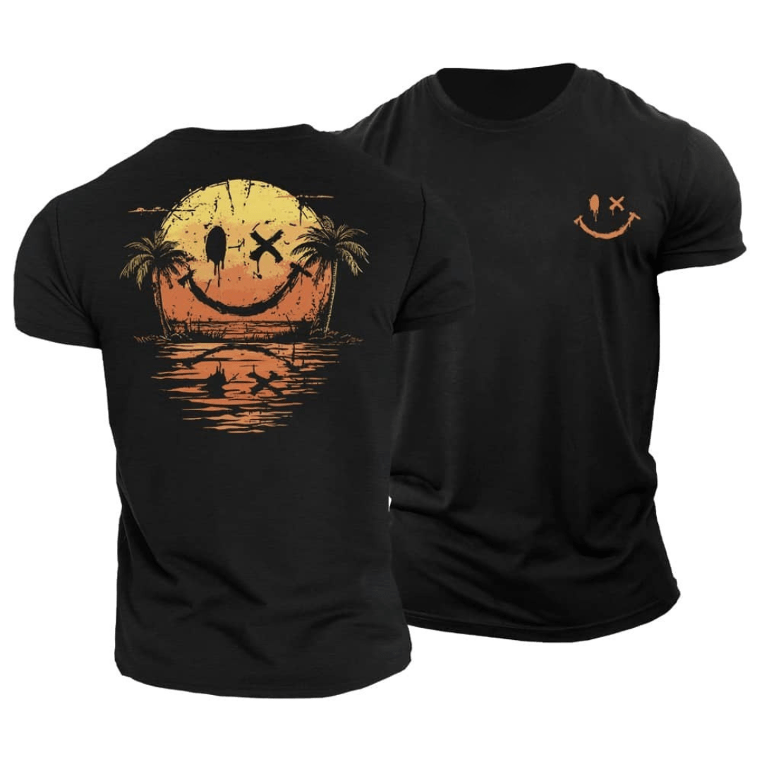 Sunny Smiley Ocean Tee