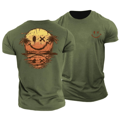 Sunny Smiley Ocean Tee
