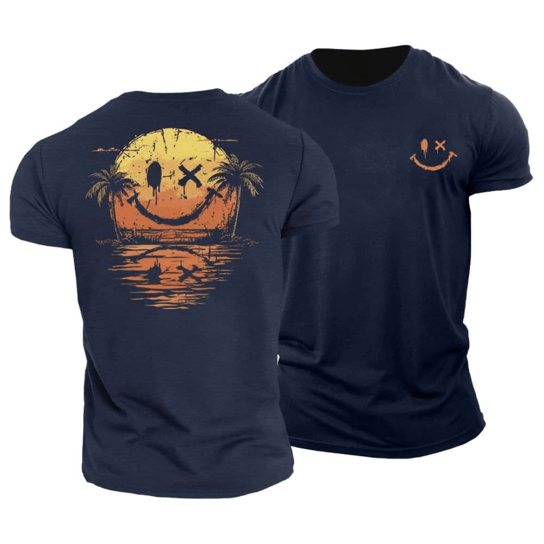 Sunny Smiley Ocean Tee