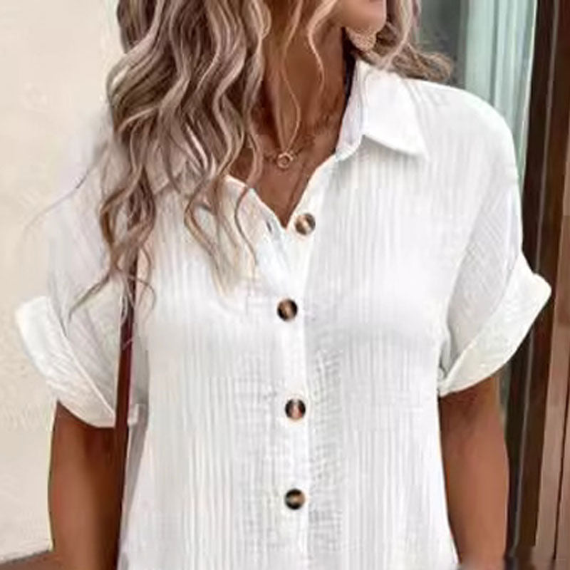 Laluna® | Chic women's dress with button details