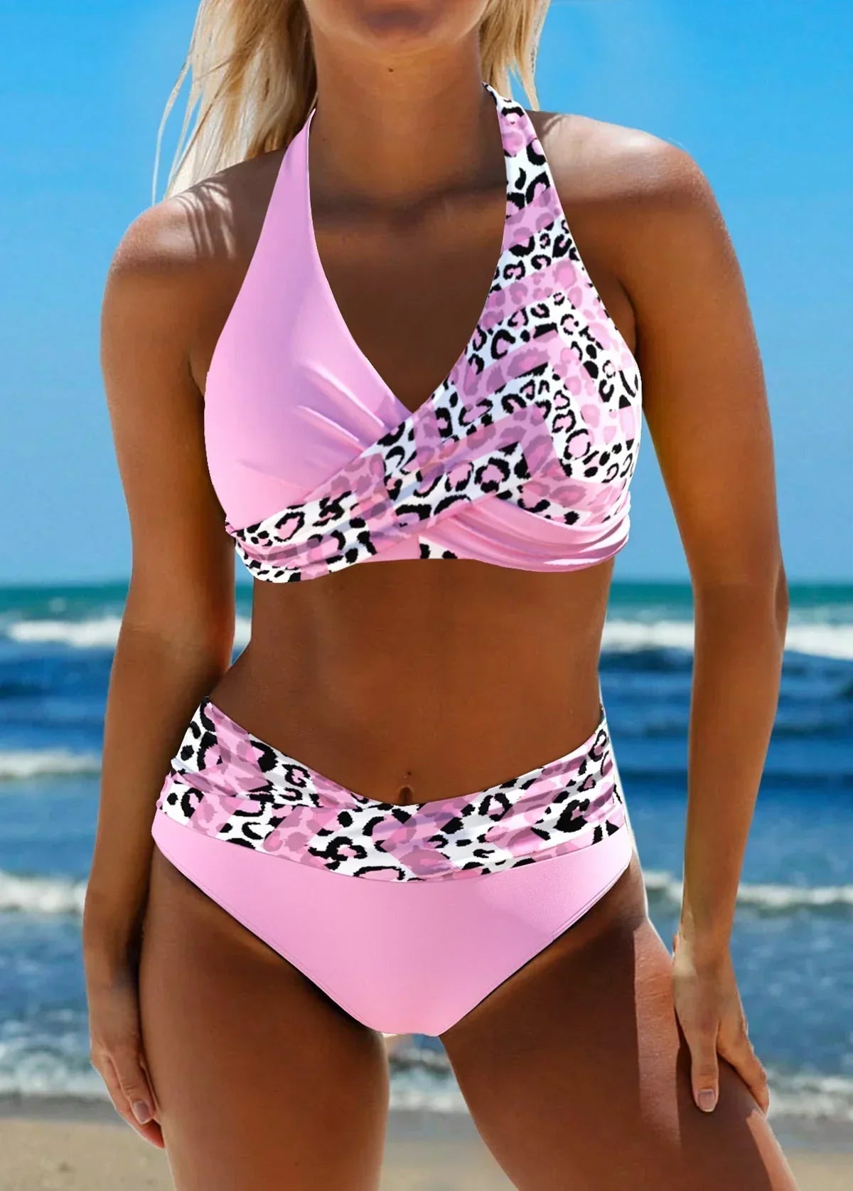 Elnora - Crossed Strap Bikini