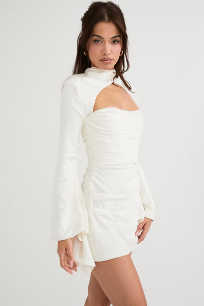 Laluna® | Elegant Draped Corset Dress