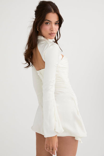 Laluna® | Elegant Draped Corset Dress