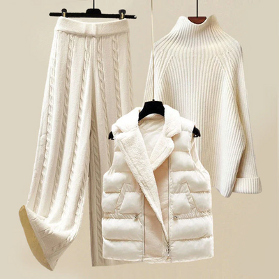 LALUNA® | Soft and Snug Knitted Ensemble