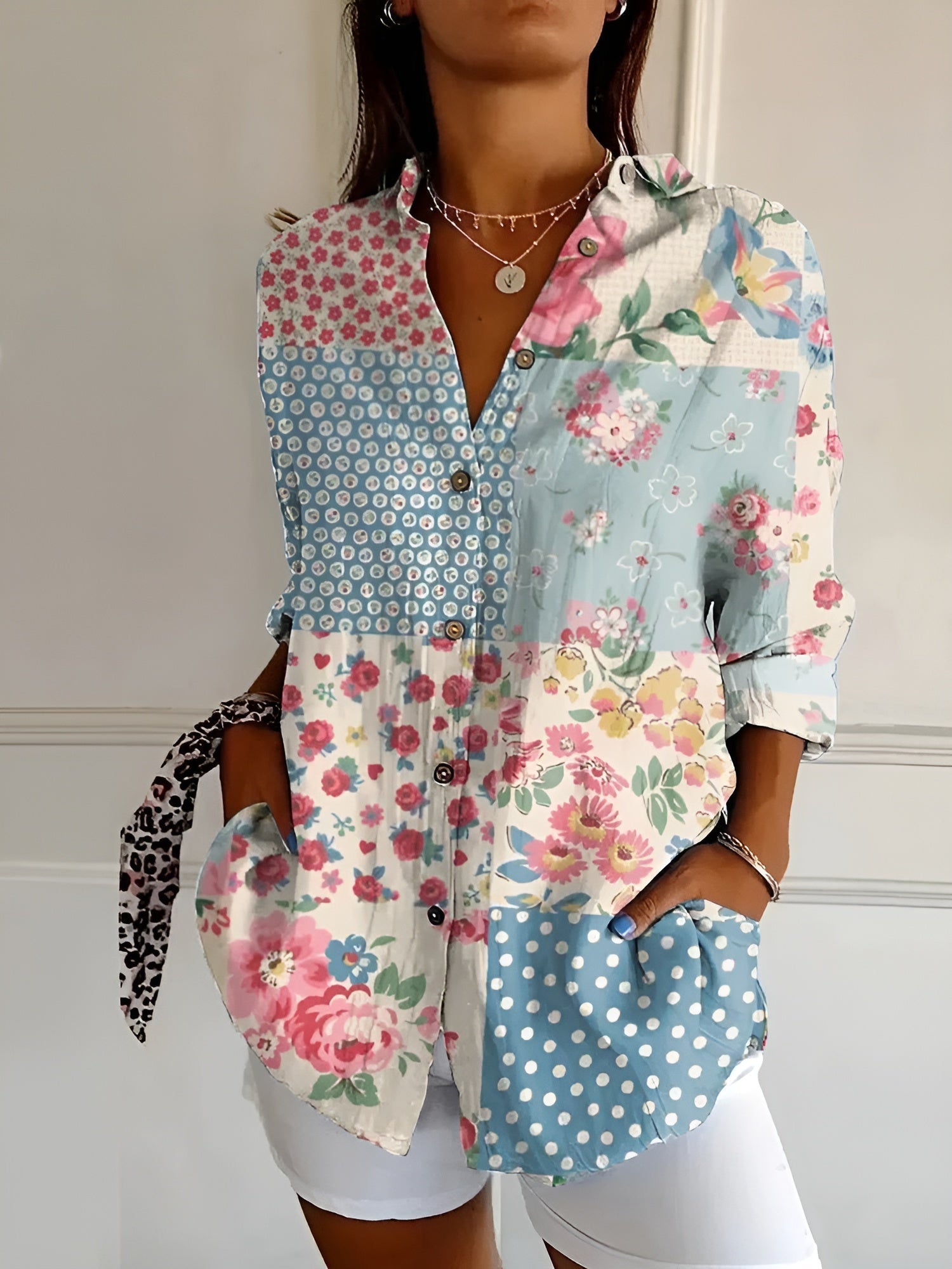 Laluna® | Printed Summer Blouse