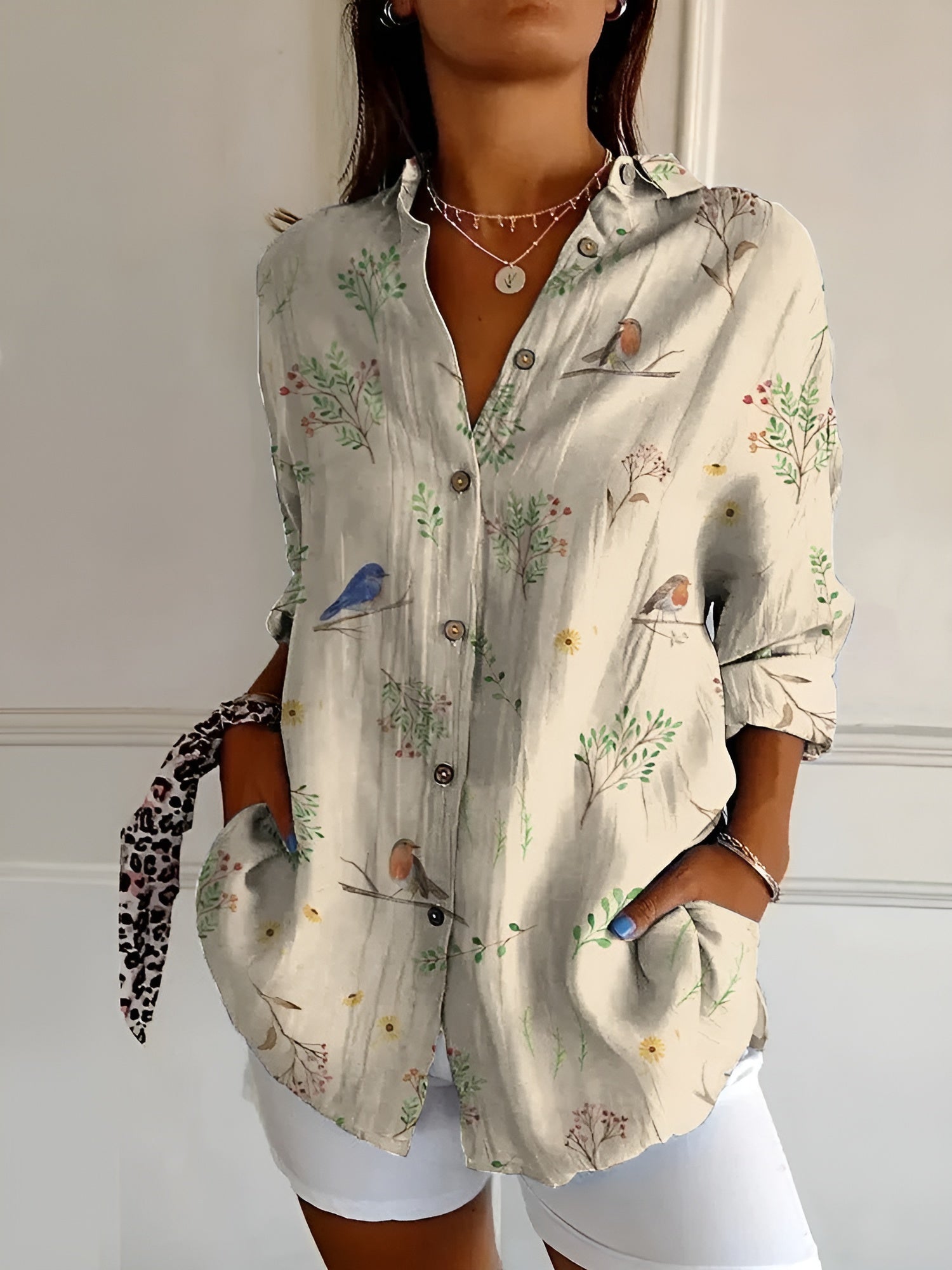 Laluna® | Printed Summer Blouse