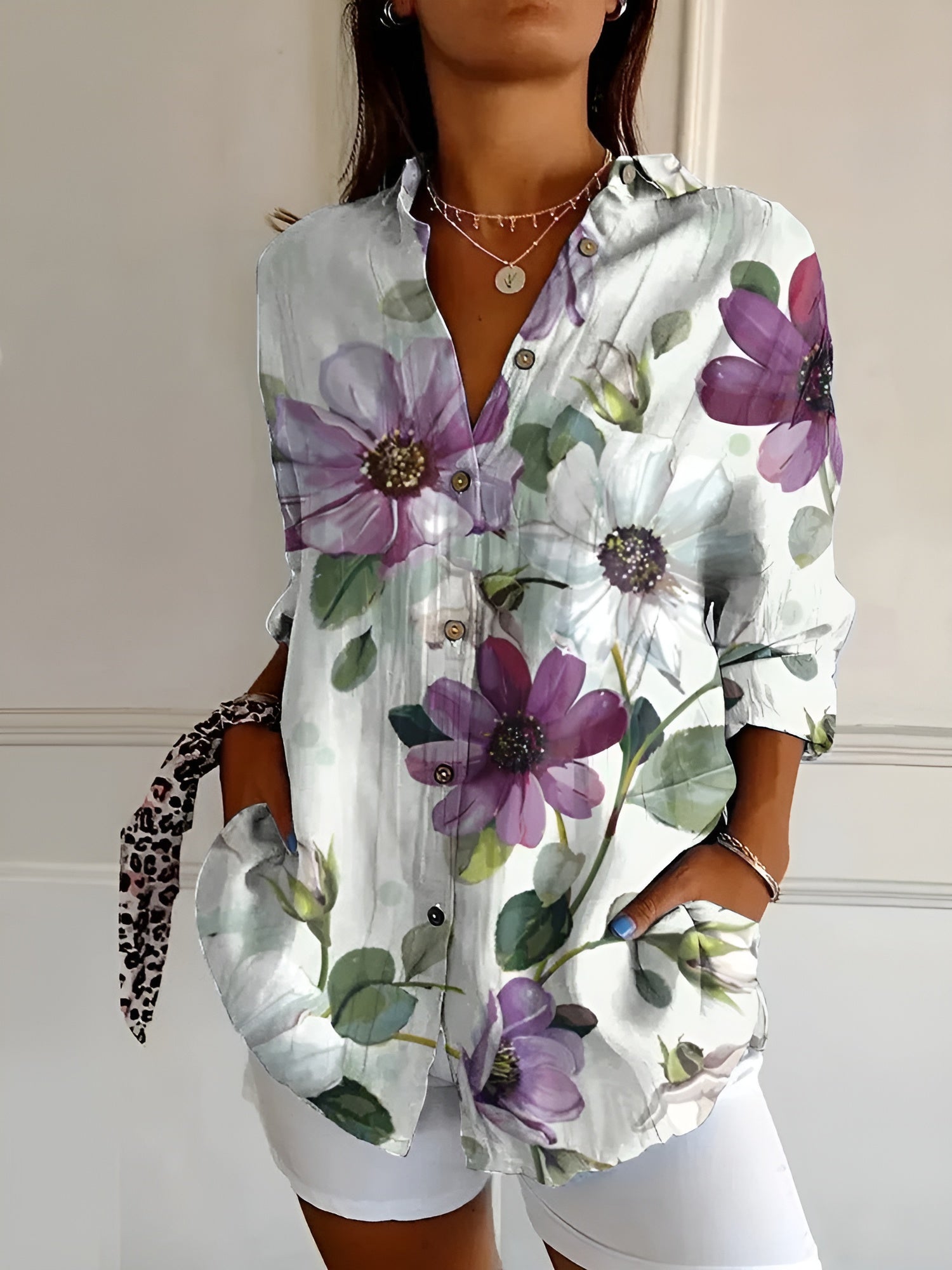 Laluna® | Printed Summer Blouse