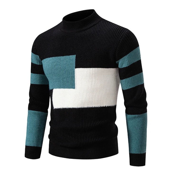LALUNA® | Color Block Knit Sweater