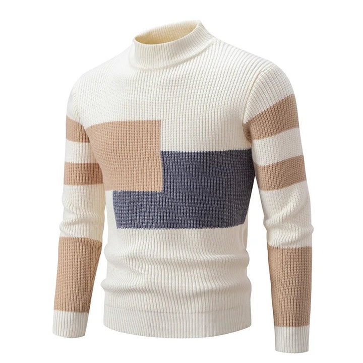 Laluna® | Color Block Knit Sweater