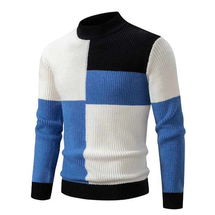LALUNA® | Color Block Knit Sweater
