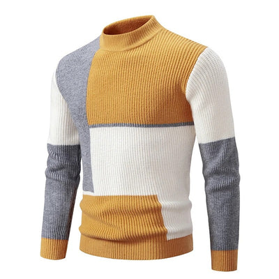 LALUNA® | Color Block Knit Sweater