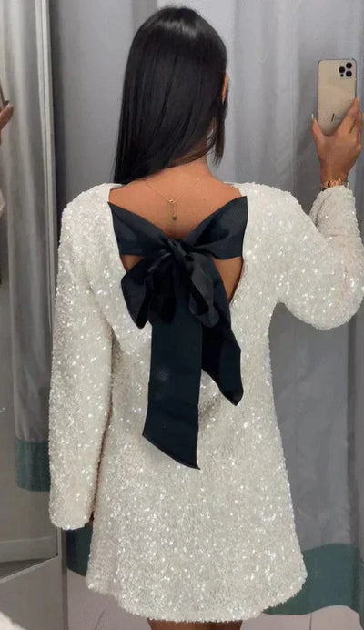 LALUNA® | SPARKLING GLITTER DRESS