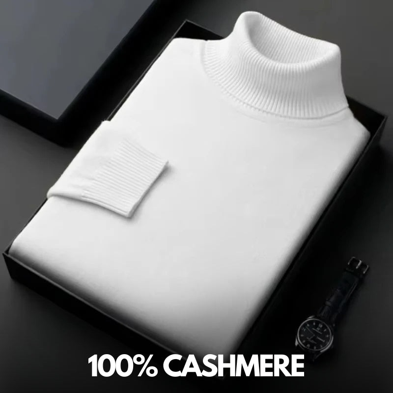 LALUNA® | Collared Cashmere Sweater