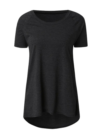 Laluna® Round Neck Short Sleeve T-Shirt